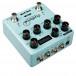NUX NDD-6 Duotime Dual Delay Engine- Top angled