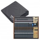Tascam Model 24 Analog Mixer with AK-DC24 Dust Cover
