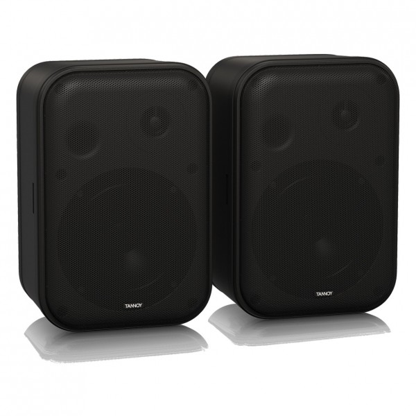 Tannoy VMS 1 5" Installation Speakers, Black - Angled Right