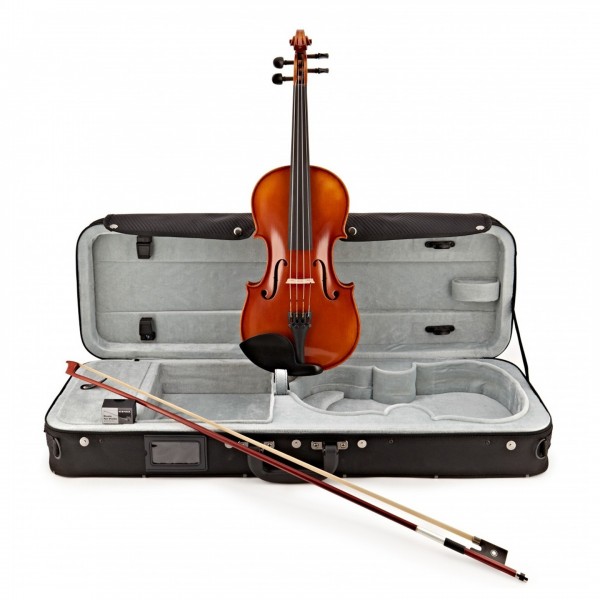 Gewa Maestro 1 3/4 Violin Outfit, Bulletwood Bow, Oblong Case