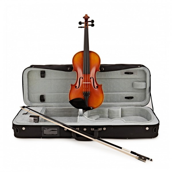 Gewa Maestro 1 1/2 Violin Outfit, Carbon Bow, Oblong Case