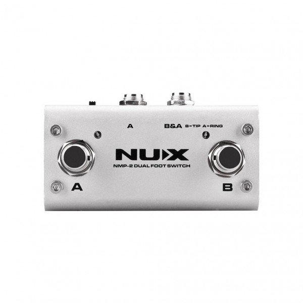 NUX NMP-2 Dual Foot-Switch  - Front View