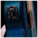 Ortega Timber Series Electro Guitarlele, Blue Fade - Preamp View