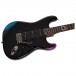 Fender Final Fantasy XIV Stratocaster, Black body angle