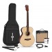 Student Electro Acoustic Guitar + 15W Amp Pack