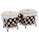 LP Aspire Accent Bongos, Checkerboard