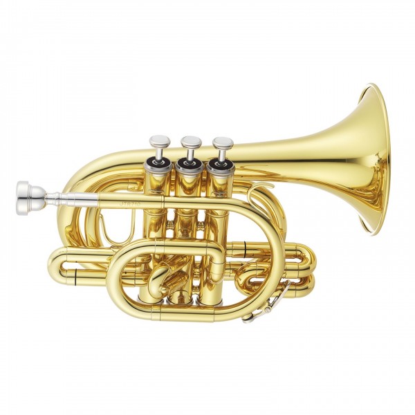 Jupiter JTR710 Pocket Trumpet, Clear Lacquer