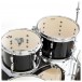 Pearl Roadshow 5pc Fusion Drum Kit w/Sabian Cymbals, Jet Black