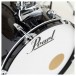 Pearl Roadshow 5pc Fusion Drum Kit w/Sabian Cymbals, Jet Black