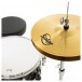 Pearl Roadshow 5pc Fusion Drum Kit w/Sabian Cymbals, Jet Black
