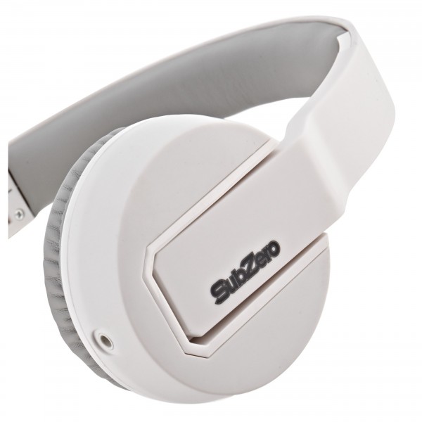 SubZero SZ-H100 Stereo Headphones, White