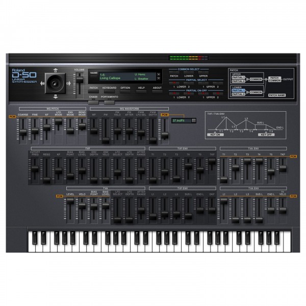 Roland D-50 Virtual Instrument Plugin - Lower Modulation