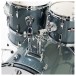 Pearl Roadshow 5pc Compact Drum Kit w/3 Sabian Cymbals, Charcoal