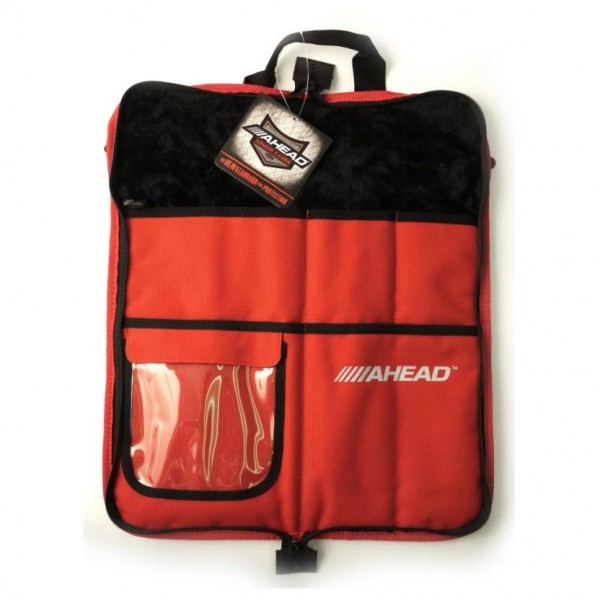 Ahead Standard Stick Bag, Black/Red Open