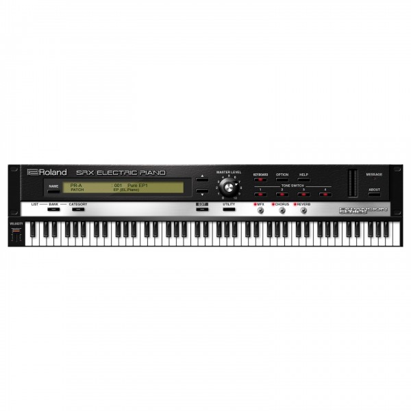 Roland Cloud SRX Electric Piano Virtual Instrument - Lifetime Key - Main Keys
