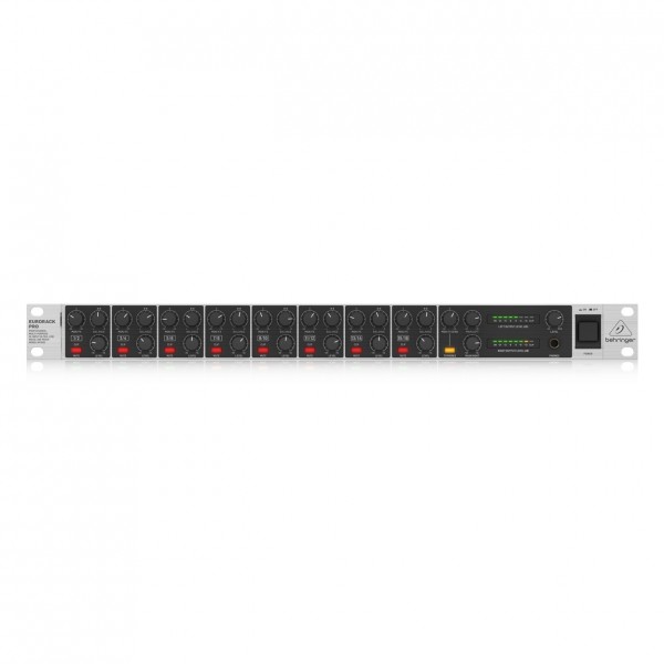 Behringer Eurorack Pro RX1602 V2 Rackmount Line Mixer, Front