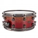 Pearl Masterworks 14 x 6'' Snare Drum, Red Fade over Eucalyptus