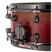 Pearl Masterworks 14 x 6'' Snare Drum, Red Fade over Eucalyptus