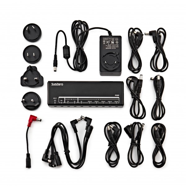 SubZero Guitar Pedal and Pedal Board - Rock Pack