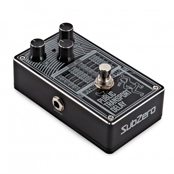 SubZero Guitar Pedal and Pedal Board - Rock Pack