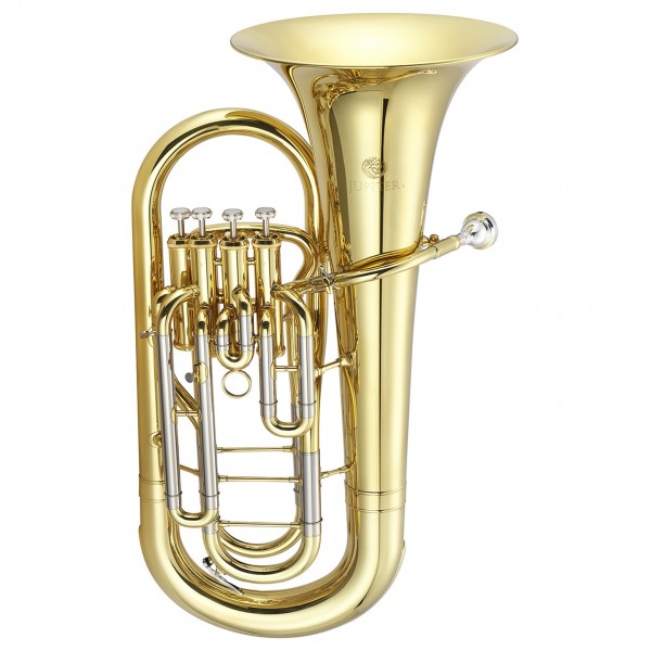 Jupiter JEP1000 Euphonium, Clear Lacquer - back