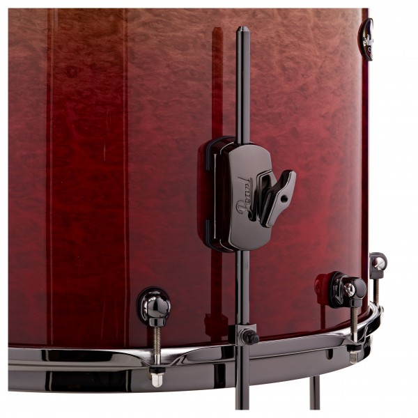 Pearl Masterworks 22'' 5pc Shell Pack, Red Fade over Eucalyptus