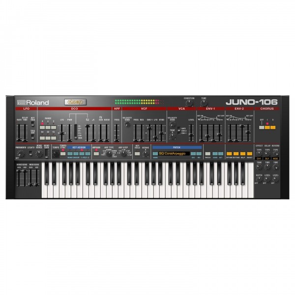 Juno-106 Vintage Software Synthesizer - Main Window 2