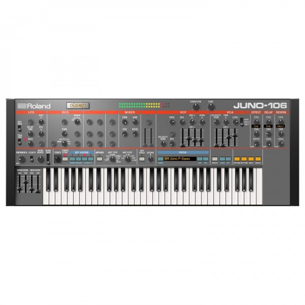 Roland Juno-106 Software Synthesizer - Main Window 3