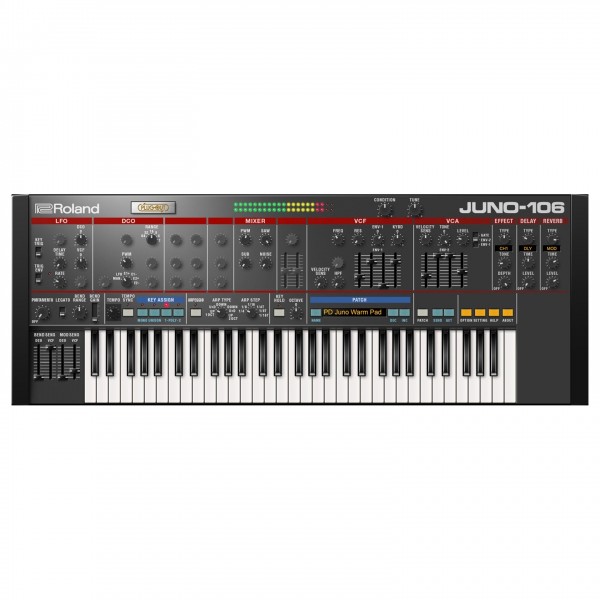 Juno-106 Virtual Synth - Main Window 4