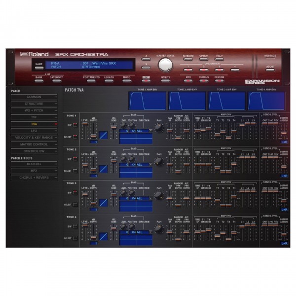 Roland Cloud SRX Orchestra Virtual Instrument - Lifetime Key - Main Edit