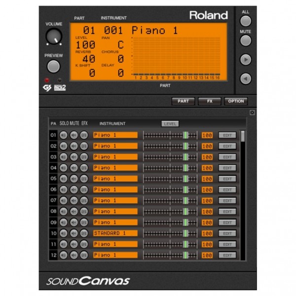 Roland Cloud Sound Canvas Virtual Instrument - Lifetime Key