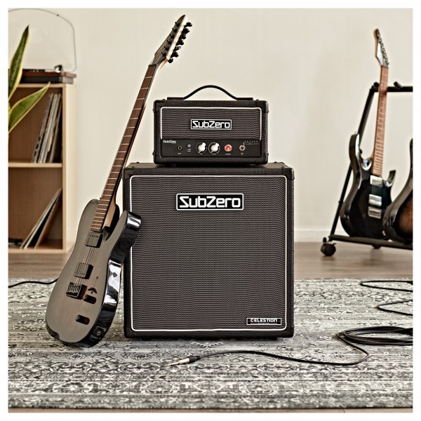 SubZero 1 x 12" Celestion Vintage 30 Cabinet, Black