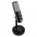 CHROMIUM Premium USB Microphone with 2-channel mixer- Angled