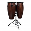 LP City Series 10" & 11" Conga Set, Carved Mango