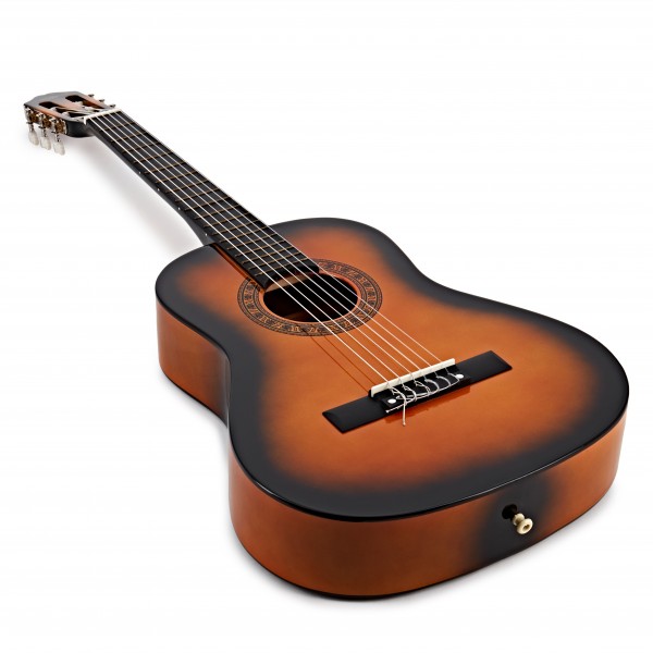 3/4 Classical Guitar Pack, Sunburst, by Gear4music