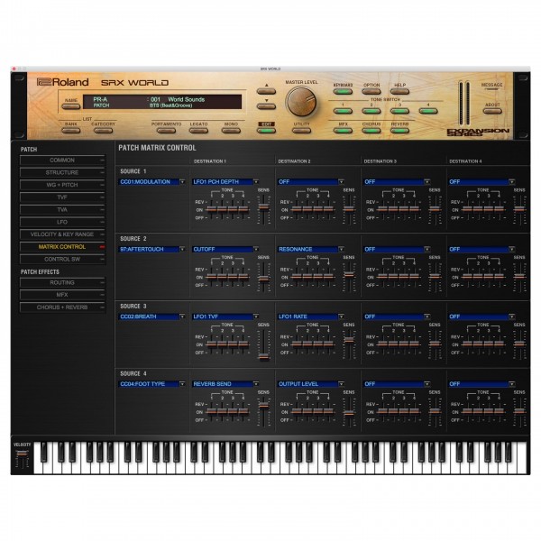Roland Cloud SRX World Virtual Instrument - Lifetime Key - Edit