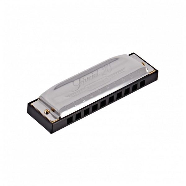 Hohner Special 20 Progressive Harmonica, F Country