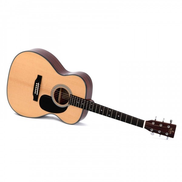 Sigma 000M-1 Acoustic Guitar, Natural - Side