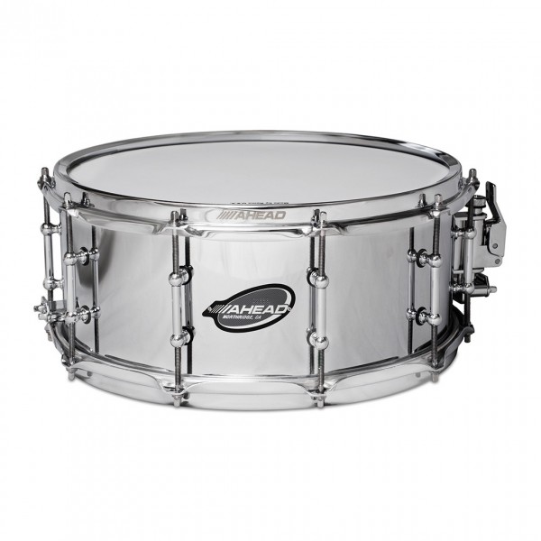 Ahead 14" x 6" Chrome Over Brass Snare Drum