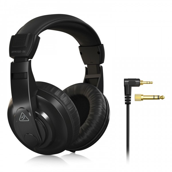Behringer HPM1100 Headphones, Black - With Cable