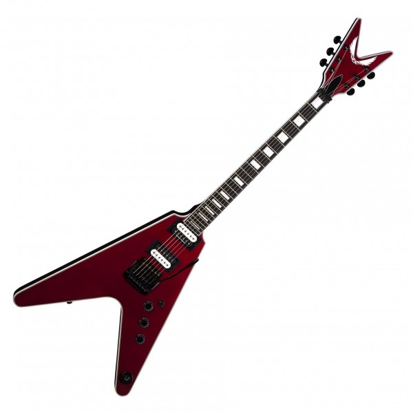 Dean V Select 24 Kahler, Metallic Red Satin