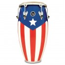 LP Matador Wood 11 3/4'' Conga PR Flag Chrome Hardware