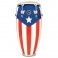 LP Matador Wood 11'' Quinto PR Flag Chrome Hardware