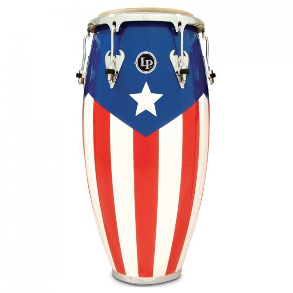 LP Matador Wood 11'' Quinto PR Flag Chrome Hardware