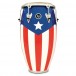LP Matador Wood 12 1/2'' Tumba PR Flag Chrome Hardware