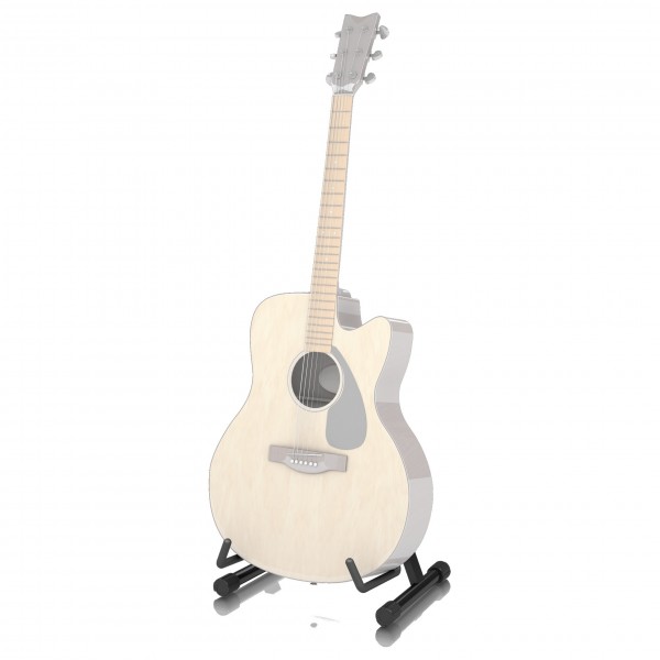 Behringer GB3002-A Acoustic Guitar Stand with guitar