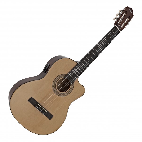 Deluxe Single Cutaway Classical Electro Guitar Pack by Gear4music