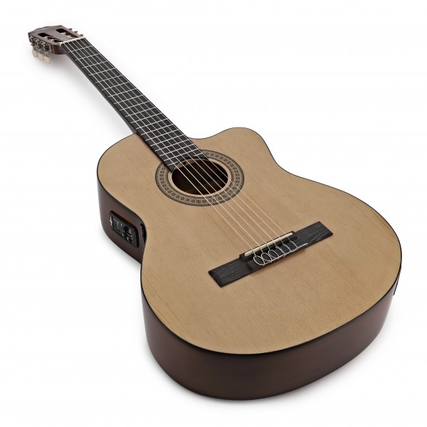 Deluxe Single Cutaway Classical Electro Guitar Pack by Gear4music
