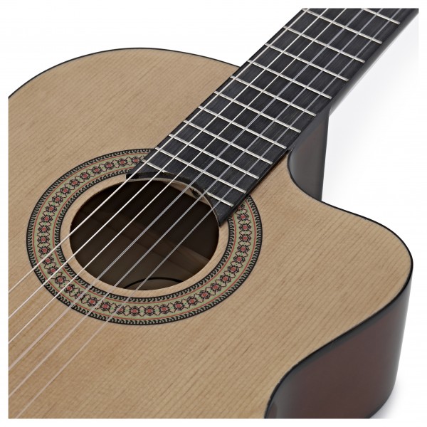 Deluxe Single Cutaway Classical Electro Guitar Pack by Gear4music