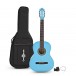 Guitarra Clássica Azul, Pacote Gear4music